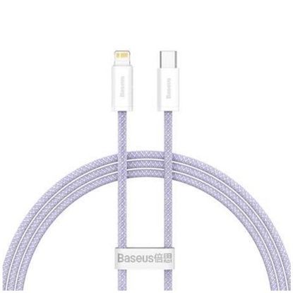 Baseus Καλώδιο USB-C σε Lightning Dynamic 2 Series, 20W, 2m Λιλά (CALD040305) (BASCALD040305)-BASCALD040305