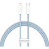 Baseus Καλώδιο USB-C σε Lightning Dynamic Series, 20W, 1m Γαλάζιο (CALD000003) (BASCALD000003)-BASCALD000003