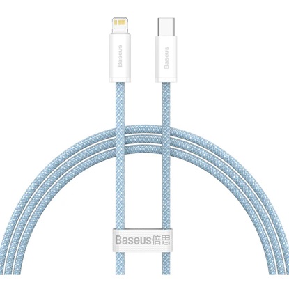 Baseus Καλώδιο USB-C σε Lightning Dynamic Series, 20W, 1m Γαλάζιο (CALD000003) (BASCALD000003)-BASCALD000003