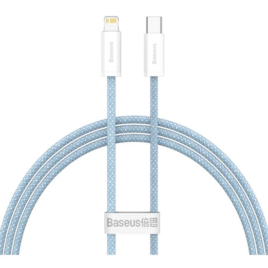 Baseus Καλώδιο USB-C σε Lightning Dynamic Series, 20W, 1m Γαλάζιο (CALD000003) (BASCALD000003)-BASCALD000003