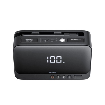 Baseus Εκκινητής Μπαταρίας Αυτοκινήτου/Powerbank Super Energy 600A Μαύρο (C00245902111-00) (BASC00245902111-00)-BASC00245902111-00