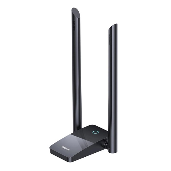 Baseus Adapter WiFi FastJoy 1300Mbps black (B01317600111-05) (BASB01317600111-05)-BASB01317600111-05