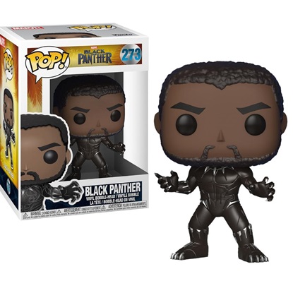 Funko Pop! Movies: Black Panther - Black Panther #273 (FNK31299)-FNK31299