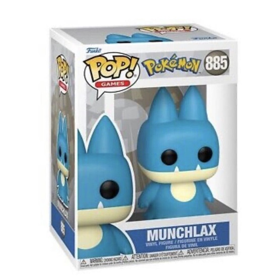Funko Pop! Games: Pokemon - Munchlax #885 (FNK22691)-FNK22691