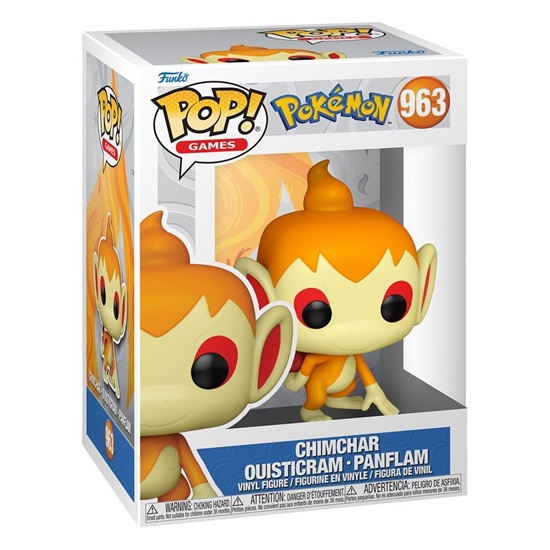 Funko Pop! Games: Pokemon - Chimchar #963 (FNK09255)-FNK09255
