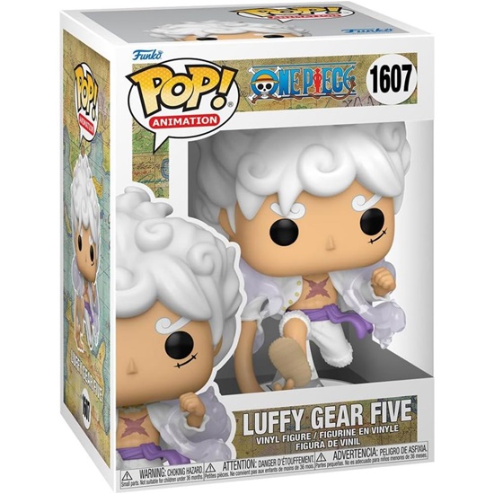 Funko Pop! Animation: One Piece - Luffy Gear Five #1607 (FNK93216)-FNK93216