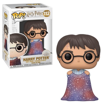 Funko Pop! Movies: Harry Potter - Harry Potter With Invisibility Cloak #112 Supersized (FNK80635)-FNK80635