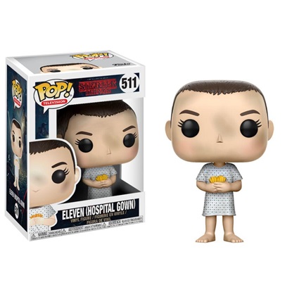 Funko Pop! TV: Stranger Things - Eleven Hospital Gown #511 (FNK44247)-FNK44247