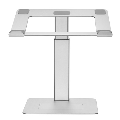 Gembird Notebook Stand With Height Adjustment 15 6 Silver (NBS-D1-02) (GEMNBS-D1-02)-GEMNBS-D1-02