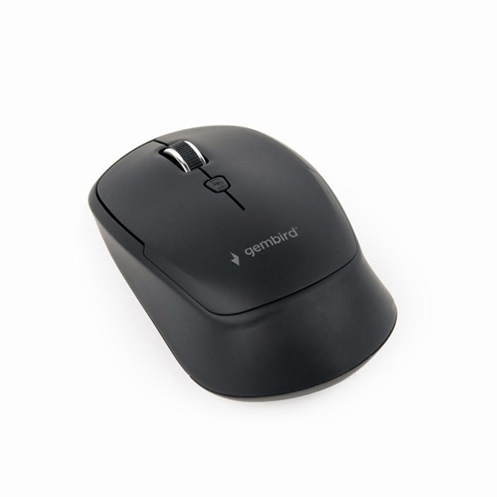 Gembird Musw-4b-05 Optical Mouse Black Nano Receiver (MUSW-4B-05) (GEMMUSW-4B-05)-GEMMUSW-4B-05