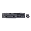 Gembird Keyboard + Membrane Mouse Set Kbs-wm-02 ( USB 2.0; (Us); Black; Optical) (KBS-WM-02) (GEMKBS-WM-02)-GEMKBS-WM-02