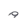 Cablexpert Regular USB to Lightning Cable Μαύρο 1m (CC-USB2-AMLM-1M) (GEMCC-USB2-AMLM-1M)-GEMCC-USB2-AMLM-1M