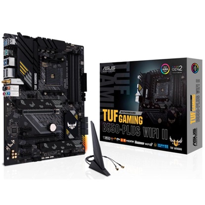 ASUS TUF GAMING B550-PLUS WIFI II AMD B550 Socket AM4 ATX (90MB19U0-M0EAY0) (ASU90MB19U0-M0EAY0)-ASU90MB19U0-M0EAY0