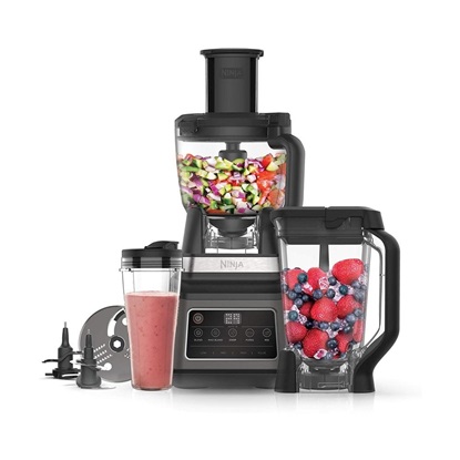Ninja Multifunctional Food Processor 1200W 1.8lt Black (BN800EU) (SNIBN800EU)-SNIBN800EU