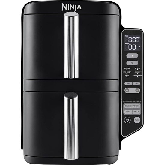 Ninja Stack Air Fryer 7.6lt Black (SL300EU) (SNISL300EU)-SNISL300EU