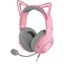 Razer Kraken Kitty V2 Pink RGB USB 7.1 Gaming Headset Kitty Ears PC / PS5 / Switch (RZ04-04730200-R3M1) (RAZRZ04-04730200-R3M1)-RAZRZ04-04730200-R3M1