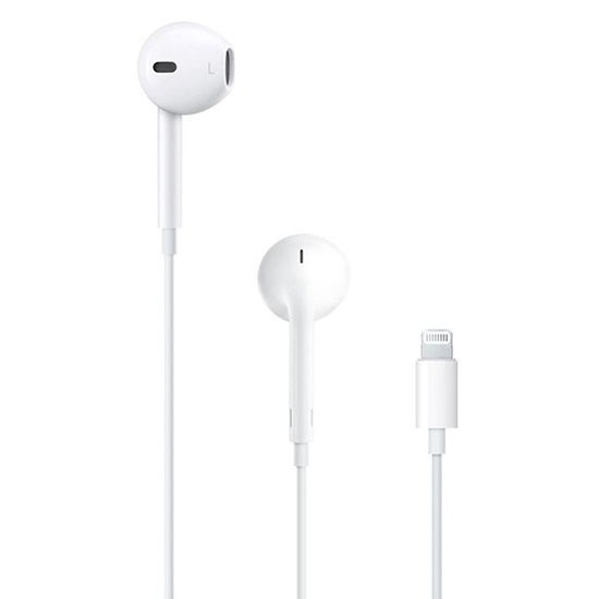 Apple EarPods Handsfree Lightning White (MWTY3ZM/A) (APPMWTY3ZM-A)-APPMWTY3ZM-A