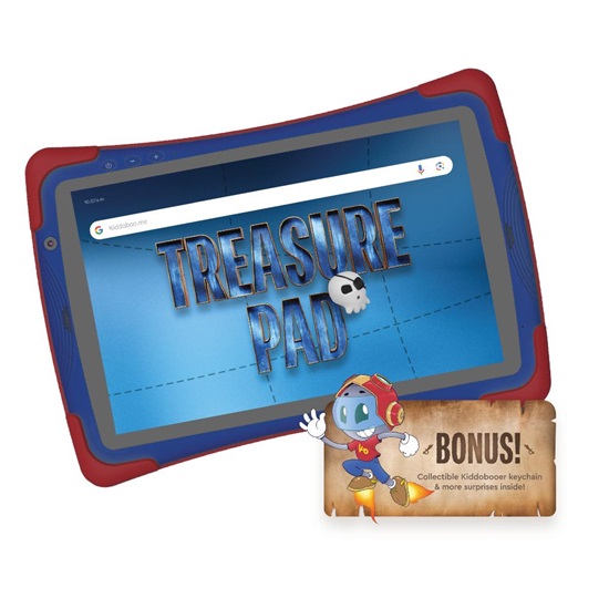 Kiddoboo Tablet TreasurePad + Kiddobooer Figure (KB102P)-KB102P