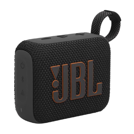 JBL Go 4 Bluetooth Wireless Speaker Black (JBLGO4BLK)-JBLGO4BLK