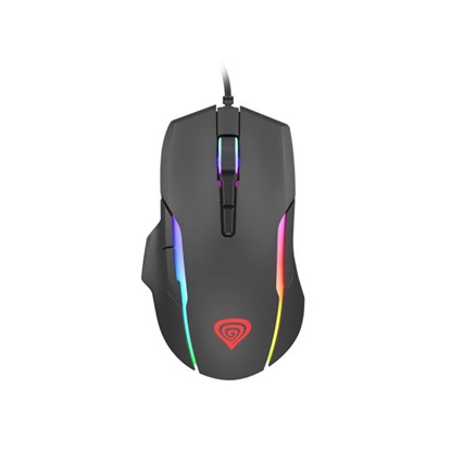 Genesis Gaming Mouse Xenon 220 G2 12800DPI RGB, Optical With Software, Black Silent (NMG-1572) (GNSNMG-1572)-GNSNMG-1572