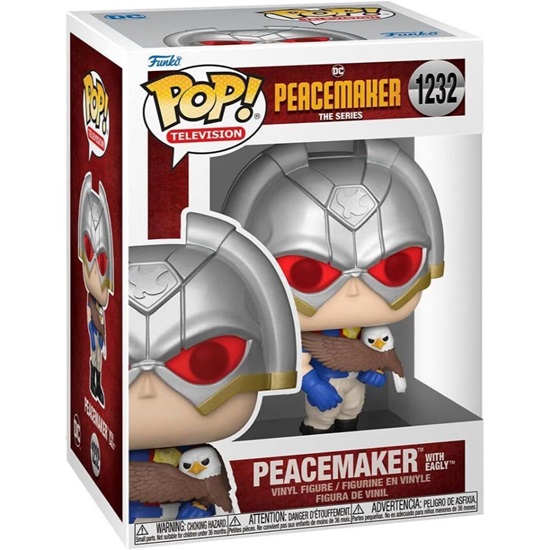 Funko Pop! TV: DC - Peacemaker with Eagly #1232 (FNK41814)-FNK41814