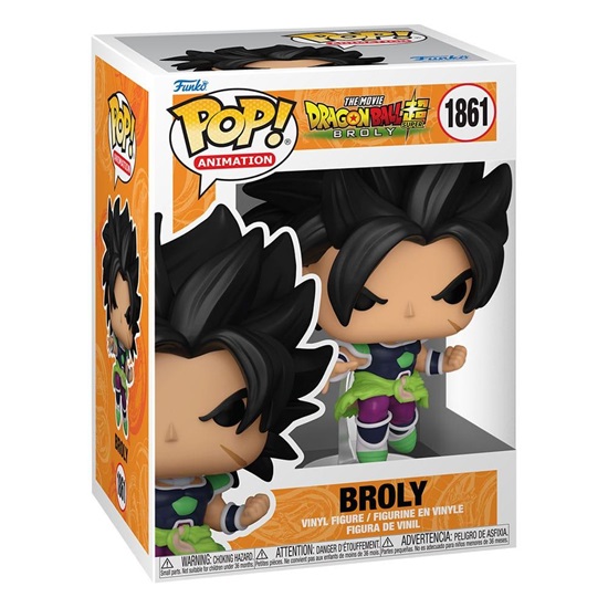 Funko Pop! Animation: Dragon Ball Super - Broly #1861 (FNK03595)-FNK03595