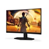 AOC C24G42E Curved FHD Gaming Monitor 24'' with Speakers (C24G42E) (AOCC24G42E)-AOCC24G42E