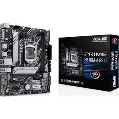 ASUS PRIME H510M-A R2.0 Intel H510 LGA 1200 (Socket H5) micro ATX (90MB1FP0-M0EAY0) (ASU90MB1FP0-M0EAY0)-ASU90MB1FP0-M0EAY0