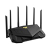 ASUS TUF Gaming AX6000 (TUF-AX6000) wireless router Gigabit Ethernet Dual-band (2.4 GHz / 5 GHz) Black (90IG07X0-MO3C00) (ASU90IG07X0-MO3C00)-ASU90IG07X0-MO3C00