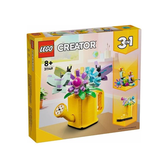 Lego Creator 3-In-1 Watering Can With Flowers (31149) (LGO31149)-LGO31149
