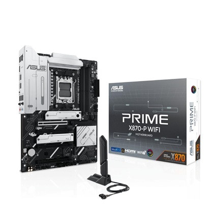 ASUS Prime X870-P WIFI AMD X870 Socket AM5 ATX (90MB1IS0-M0EAY0) (ASU90MB1IS0-M0EAY0)-ASU90MB1IS0-M0EAY0