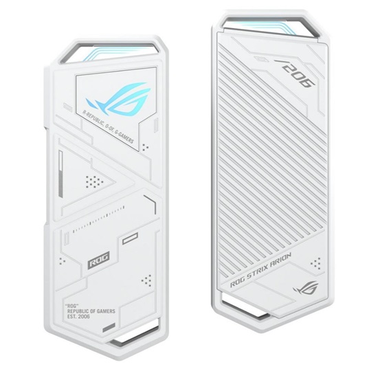 ASUS ROG Strix Arion White Edition SSD enclosure M.2 (90DD02H1-B09000) (ASU90DD02H1-B09000)-ASU90DD02H1-B09000