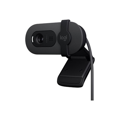 Logitech Webcam BRIO 100 Black (960-001585) (LOGBRIO100BK)-LOGBRIO100BK