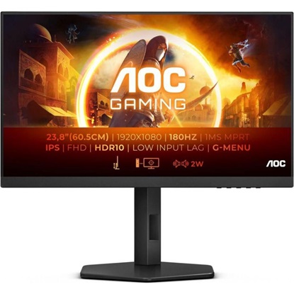 AOC 24G4X Ergonomic Gaming Monitor 24'' (24G4X) (AOC24G4X)-AOC24G4X