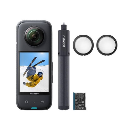Insta360 X3 360° Action Camera 5K All-Purpose Kit (INSTA360X3ALLPURPOSEKIT)-INSTA360X3ALLPURPOSEKIT