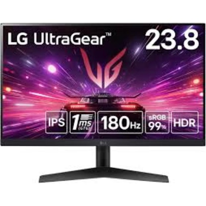 LG 24GS60F-B UltraGear FHD IPS 180Hz Monitor 24'' (LG24GS60F-B)-LG24GS60F-B