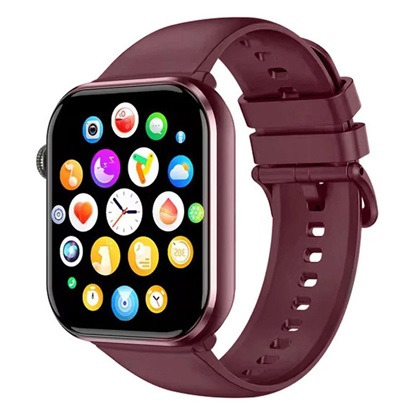 BlackView Smartwatch R60 47mm Aluminium Wine Red (R60RD) (BVIR60RD)-BVIR60RD