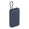 Xiaomi 33W Power Bank 20000mAh Integrated Cable Blue (BHR8975GL) (XIABHR8975GL)-XIABHR8975GL