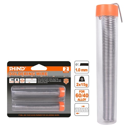 Shind Σετ Κολληση Καλαι 1mm 2 Τεμ. (SHI-37542) (SHI37542)-SHI37542