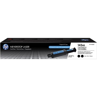 HP 143AD Neverstop Toner Reload Kit 2-Pack (W1143AD) (HPW1143AD)-HPW1143AD