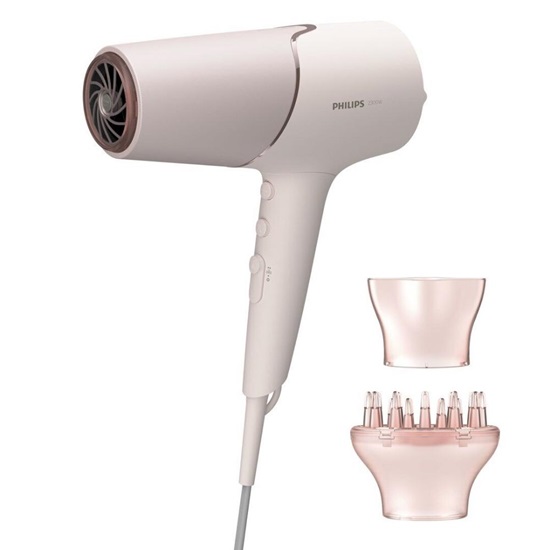 Philips Series 5000 Hair Dryer Peach (BHD530/00) (PHIBHD530-00)-PHIBHD530-00