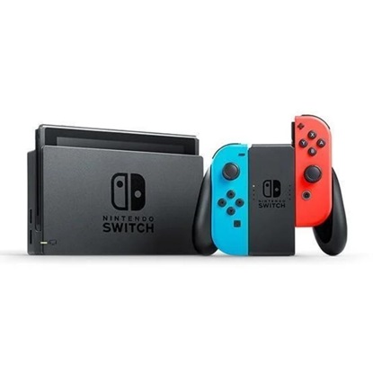 Nintendo Switch V2 Game Console With Neon Blue + Neon Red Joy-con (10010738) (NIN10010738)-NIN10010738