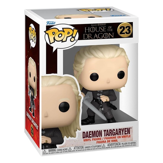 Funko Pop! TV: House of the Dragon - Daemon Targaryen #23 (FNK34643)-FNK34643