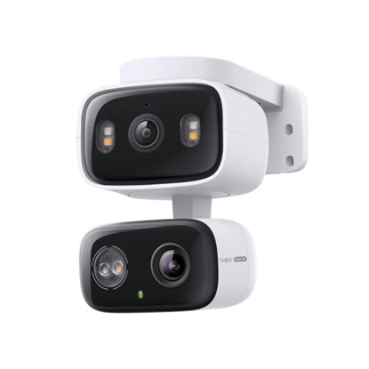 TP-LINK Indoor/Outdoor 2K 3MP Dual Lens Pan/Tilt Security Camera (TAPO C246D) (TPC246D)-TPC246D