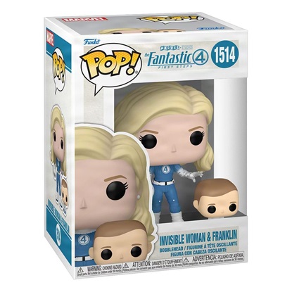 Funko Pop! Movies: The Fantastic 4 - Invisible Woman & Franklin #1514 (FNK35831)-FNK35831