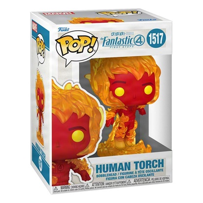 Funko Pop! Movies: The Fantastic 4 - Human Torch #1517 (FNK35862)-FNK35862