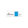 MediaRange USB 2.0  flash drive, color edition, light blue, 64GB (MR974)-MR974
