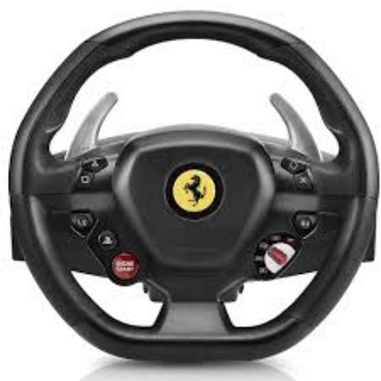 Thrustmaster Controller T80 Ferrari 488 GTB Edition Black (4160672) (THR4160672)-THR4160672