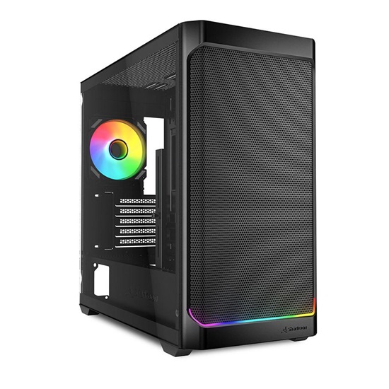 Sharkoon MK4 RGB  (schwarz, Tempered Glass)-SHR41763