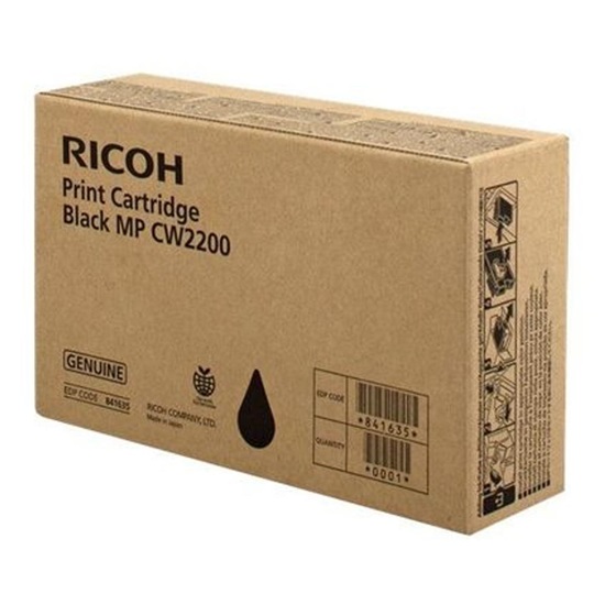Ricoh Ink Cartridge MPCW2200 SP Black (841635) (RICTSPMPCW2200BK)-RICTSPMPCW2200BK